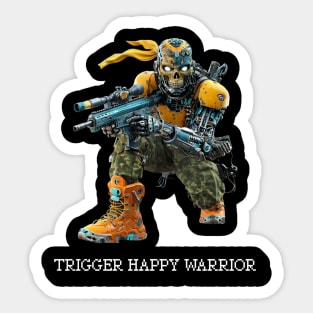 Warrior's Gunfire: Modern Combat Sticker